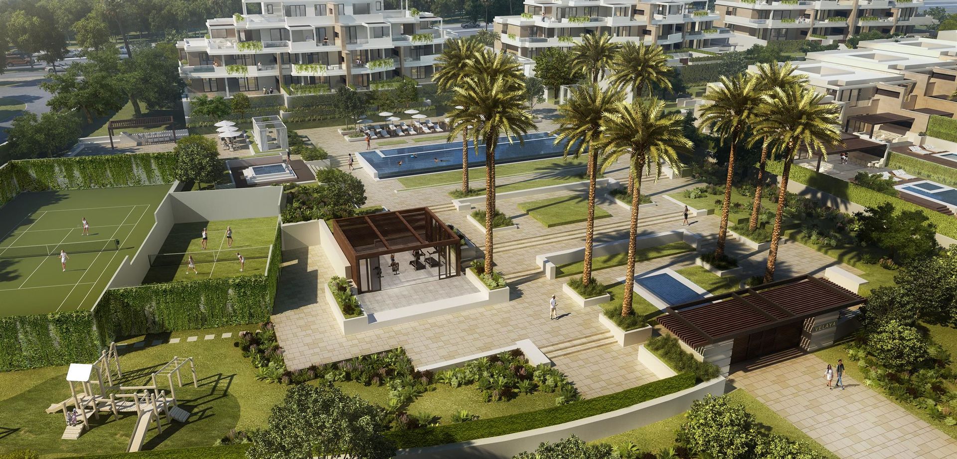 Velaya Gelijkvloers Hoekappartement à Estepona